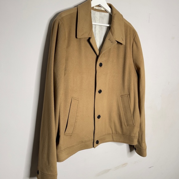 Club Monaco Camel Cashmere Wool Jacket XXL - Picture 1 of 8